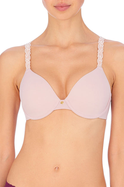 Pure Luxe Custom Coverage Contour Underwire Bra in Rose Beige/Pink Pearl Rose Beige/Pink Pearl