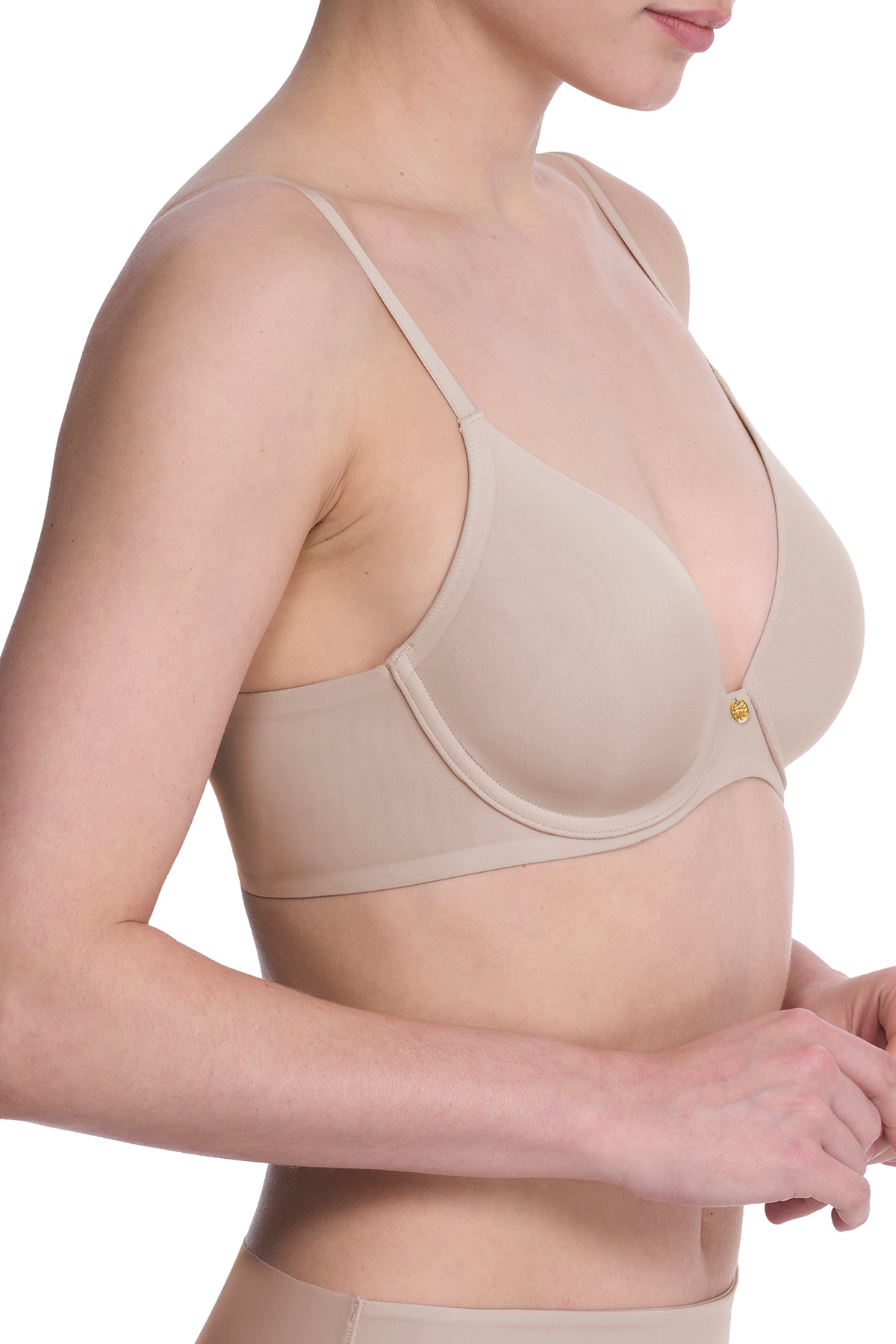 Cloud Comfort Back Smoothing T-Shirt Bra Lt. Mocha