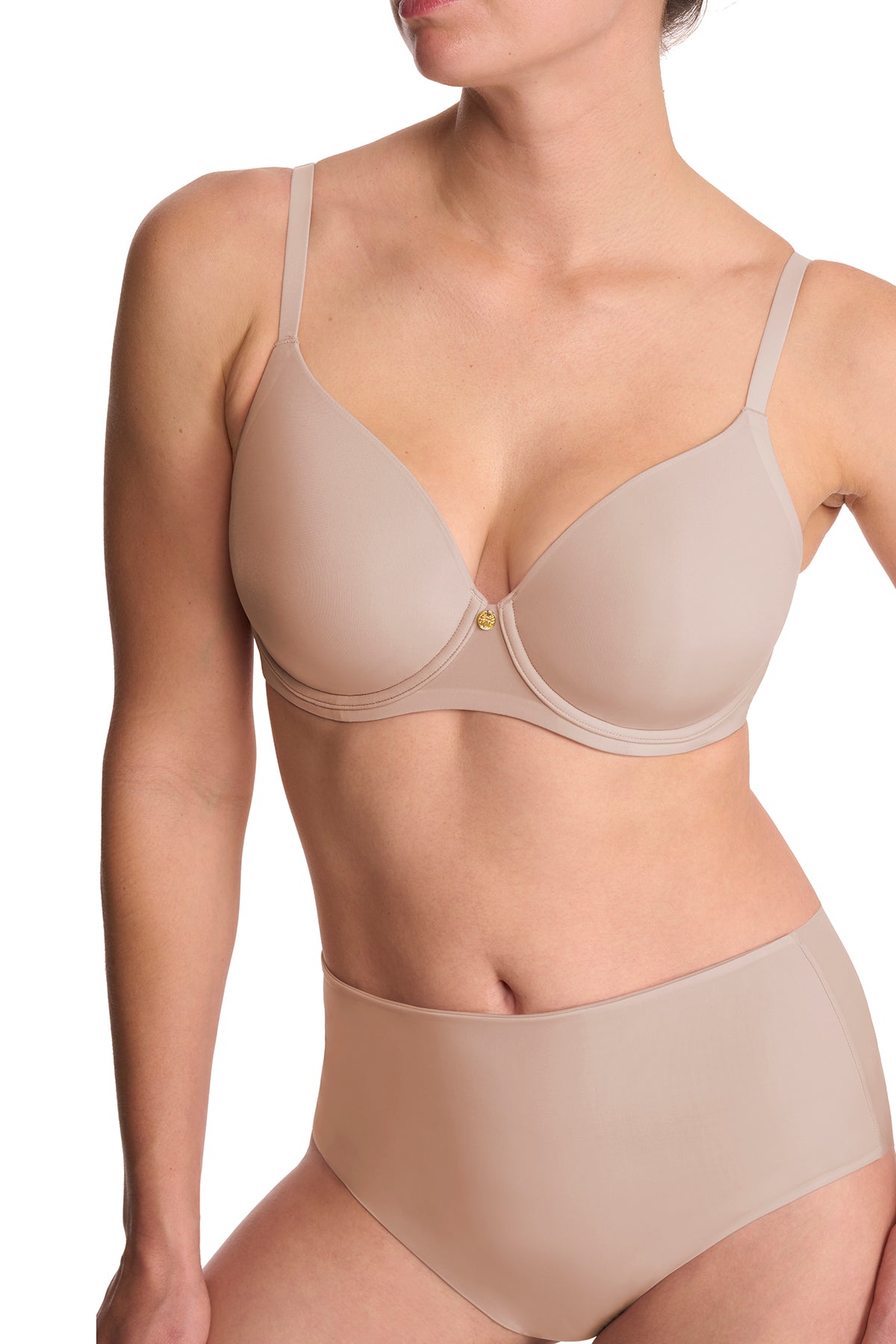 Cloud Comfort Back Smoothing T-Shirt Bra Lt. Mocha