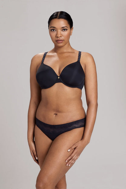 Buy Pure Luxe Custom Coverage Contour Underwire Bra in Black/Combo Online Black/Combo