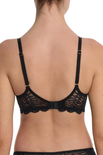 Persuasion Convertible Plunge T-Shirt Bra Black