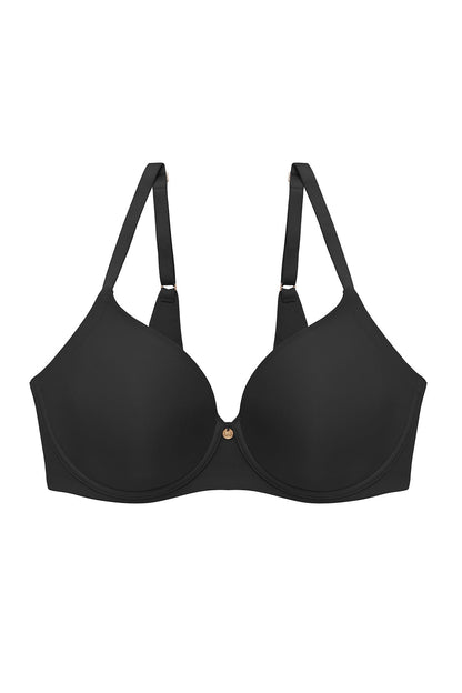 Cloud Comfort Back Smoothing T-Shirt Bra Black