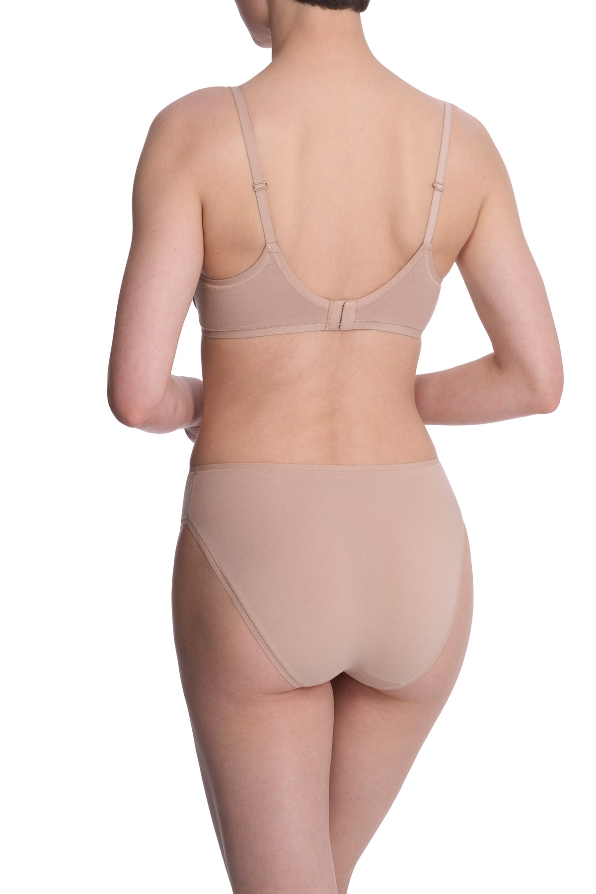 Bliss Cotton Convertible T-Shirt Bra Café