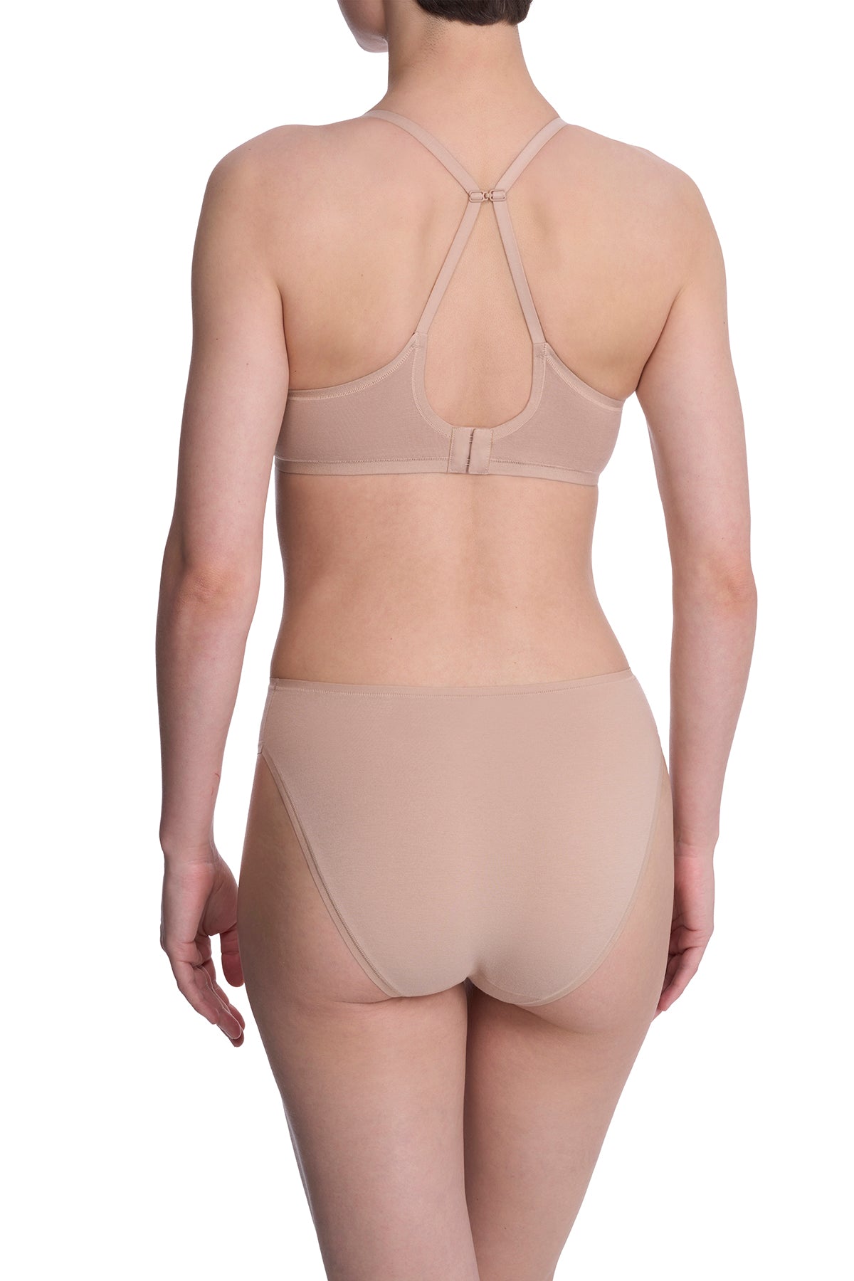 Bliss Cotton Convertible T-Shirt Bra Café