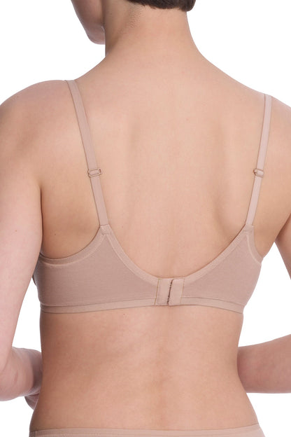 Bliss Cotton Convertible T-Shirt Bra Café