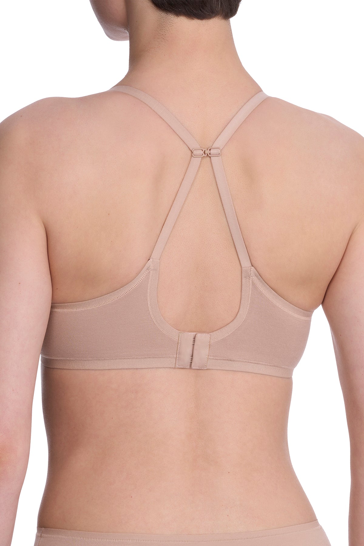 Bliss Cotton Convertible T-Shirt Bra Café