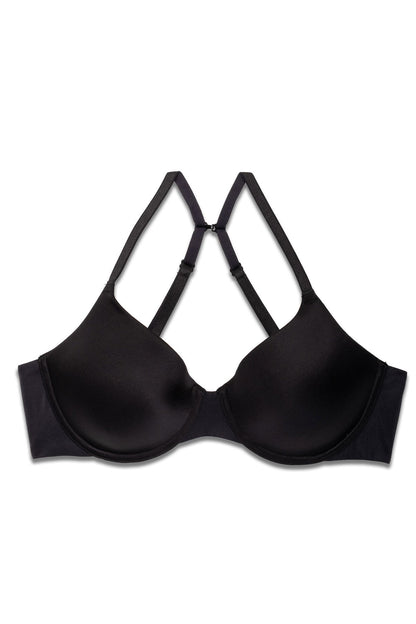 Natori EverFit Seamless Convertible T-Shirt Bra Black