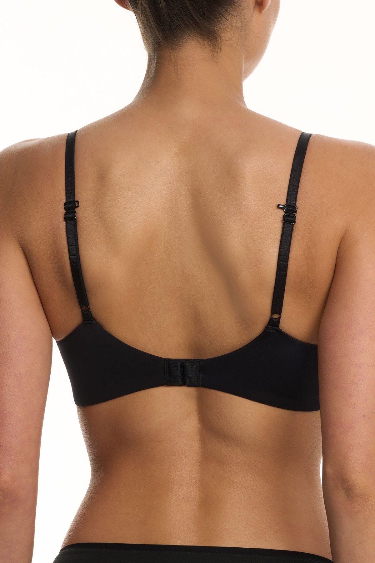 Natori EverFit Seamless Convertible T-Shirt Bra Black
