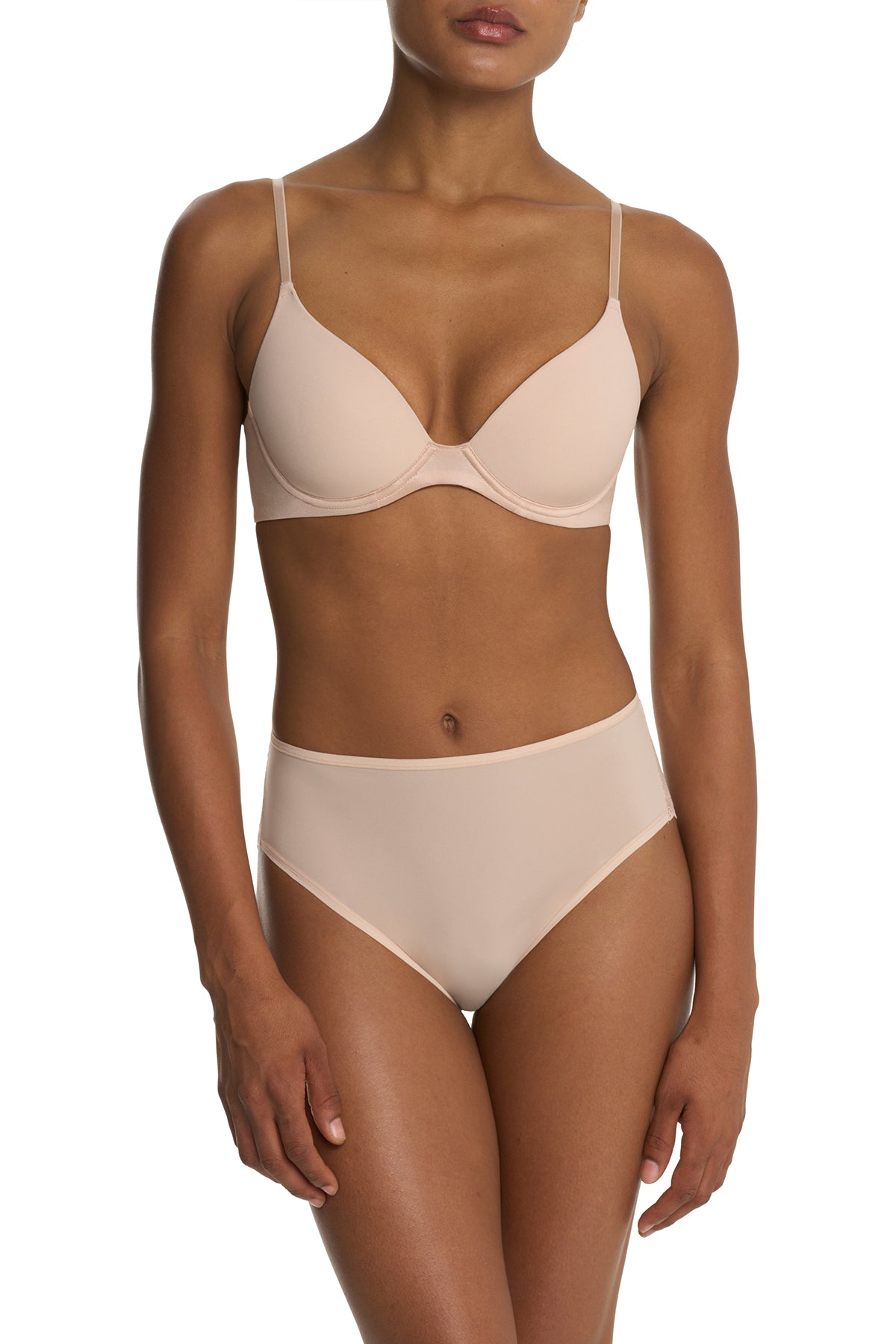 Soft Focus Convertible Demi T-Shirt Bra Lt Mocha