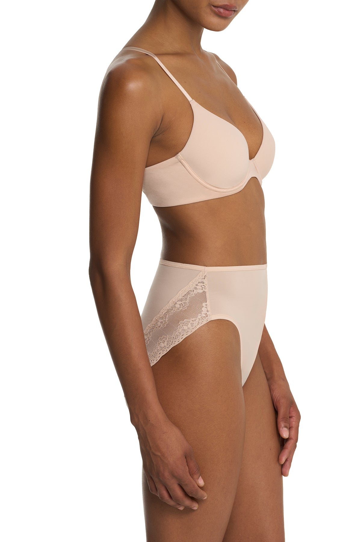 Soft Focus Convertible Demi T-Shirt Bra Lt Mocha