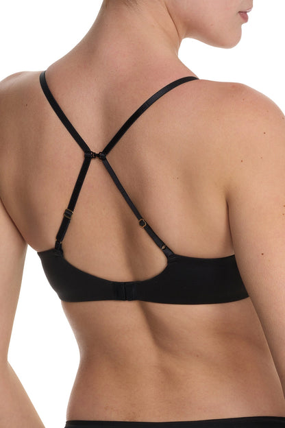 Soft Focus Convertible Demi T-Shirt Bra Black