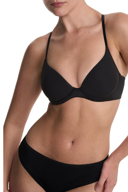Soft Focus Convertible Demi T-Shirt Bra Black