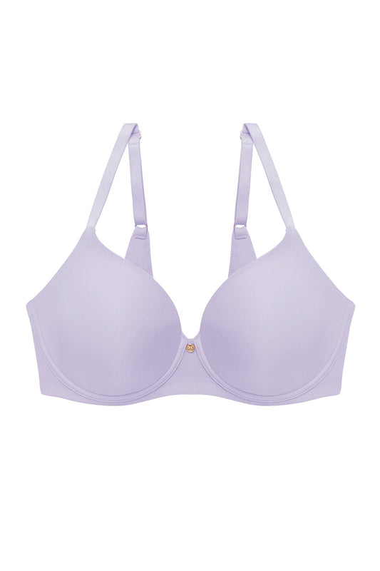 Cloud Comfort Back Smoothing T-Shirt Bra Purple Pearl