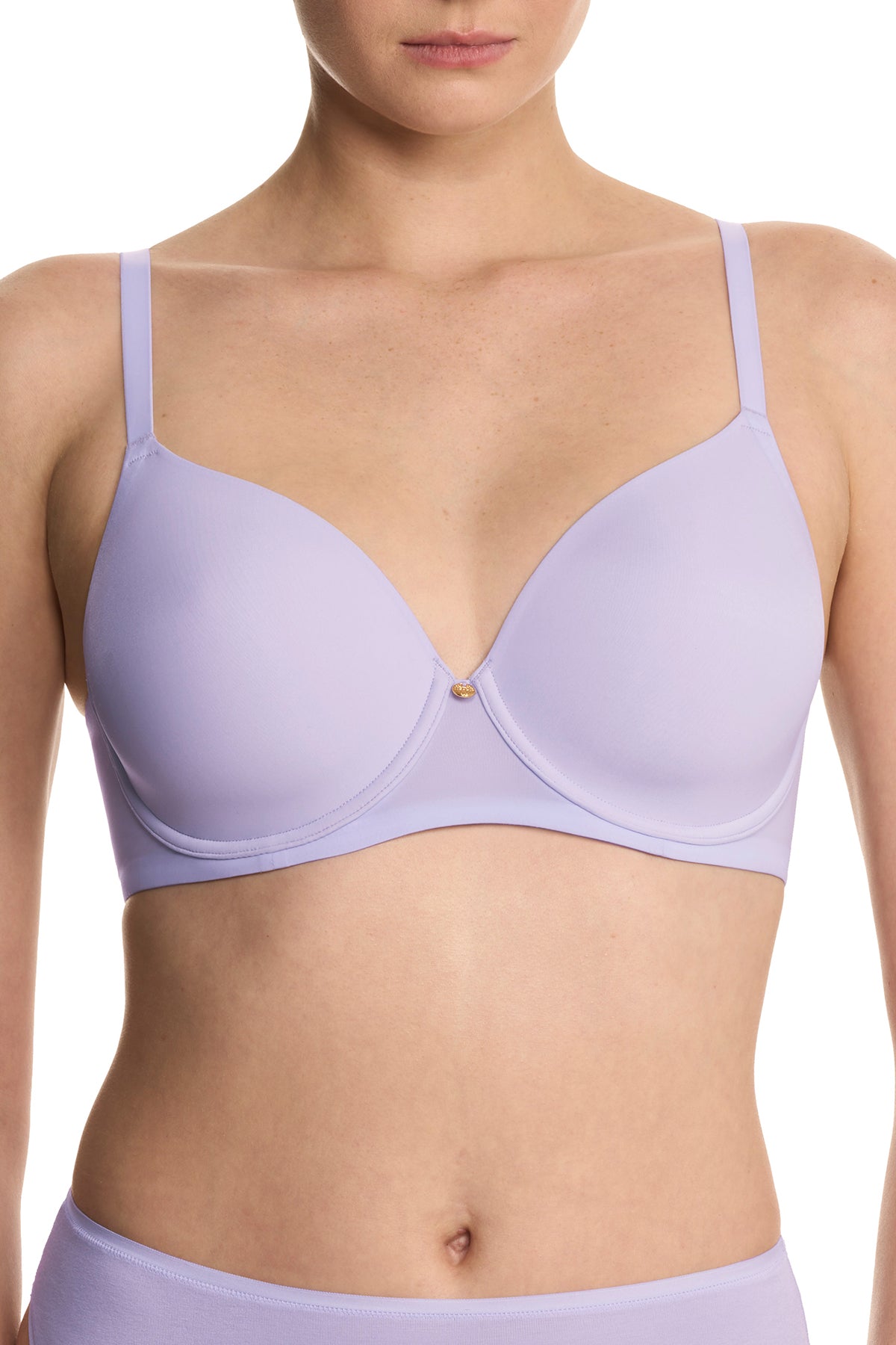 Cloud Comfort Back Smoothing T-Shirt Bra Purple Pearl