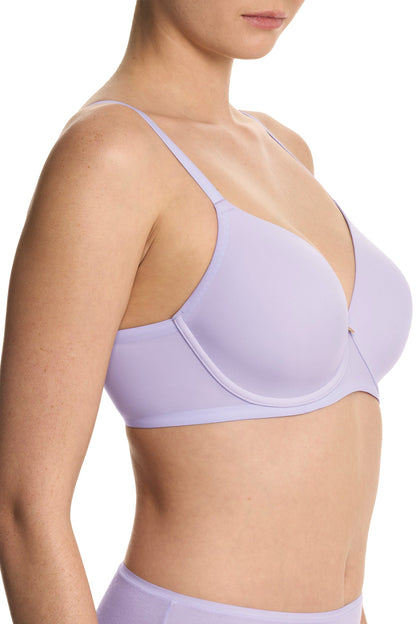 Cloud Comfort Back Smoothing T-Shirt Bra Purple Pearl