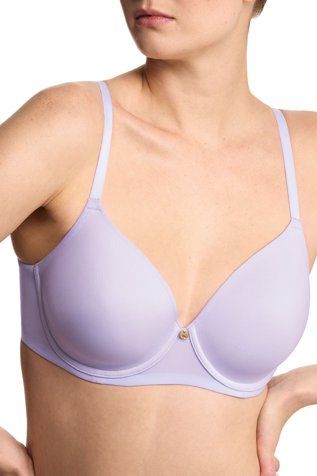 Cloud Comfort Back Smoothing T-Shirt Bra Purple Pearl