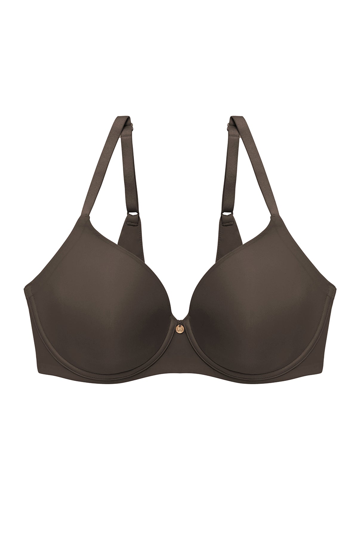 Cloud Comfort Back Smoothing T-Shirt Bra Dk Grey