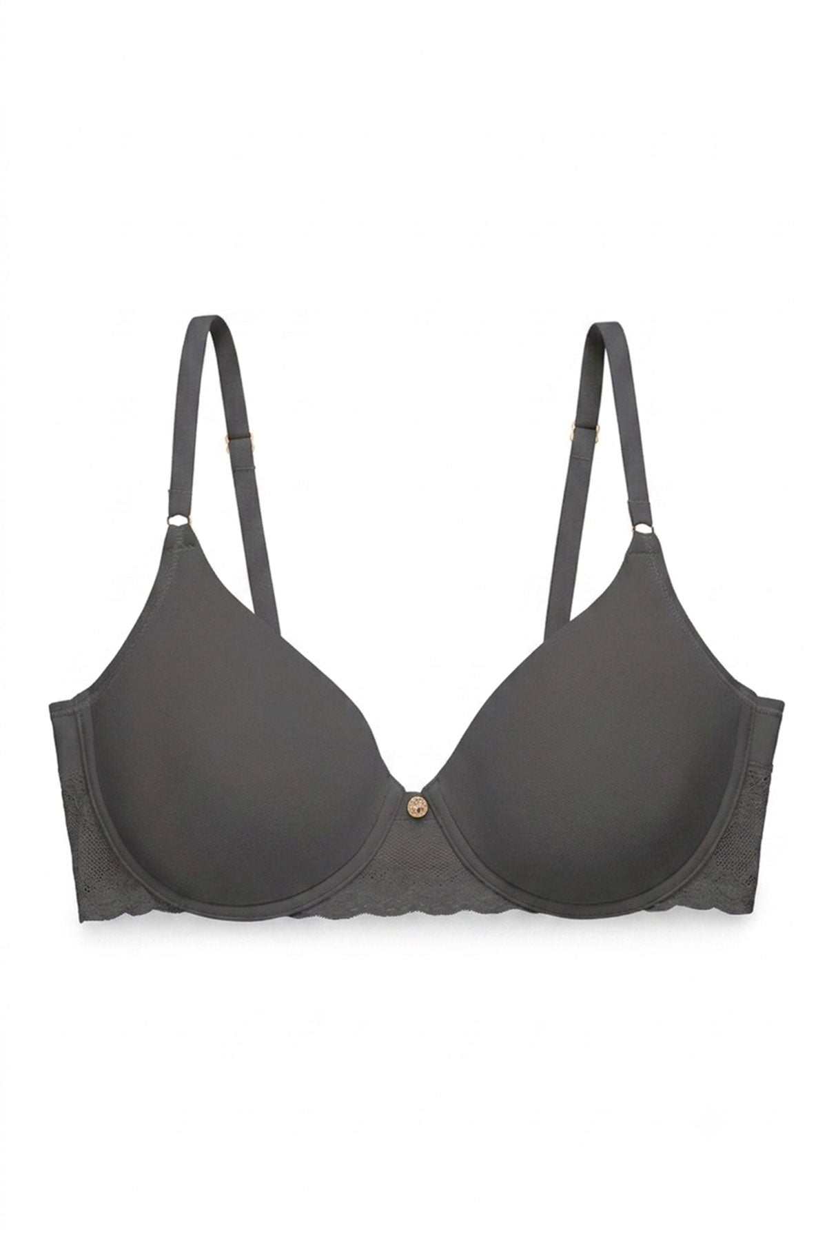 Bliss Perfection Contour Underwire Bra Coal