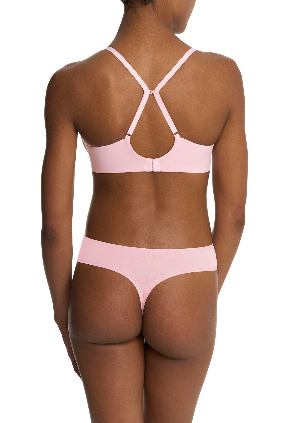 Minimal Convertible Push-Up Bra Perfect Pink