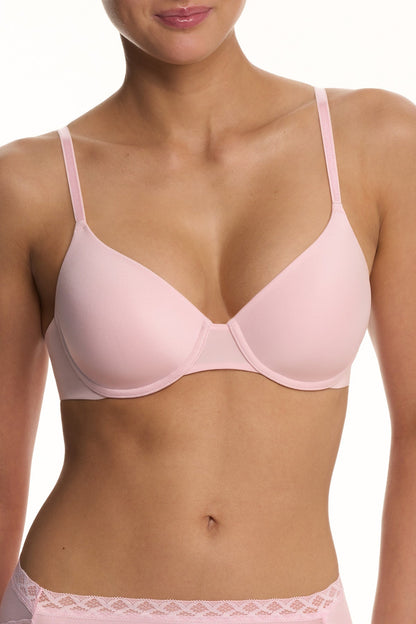 Natori EverFit Seamless Convertible T-Shirt Bra Delicate Rose