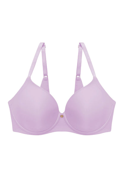 Cloud Comfort Back Smoothing T-Shirt Bra Violet Tulip