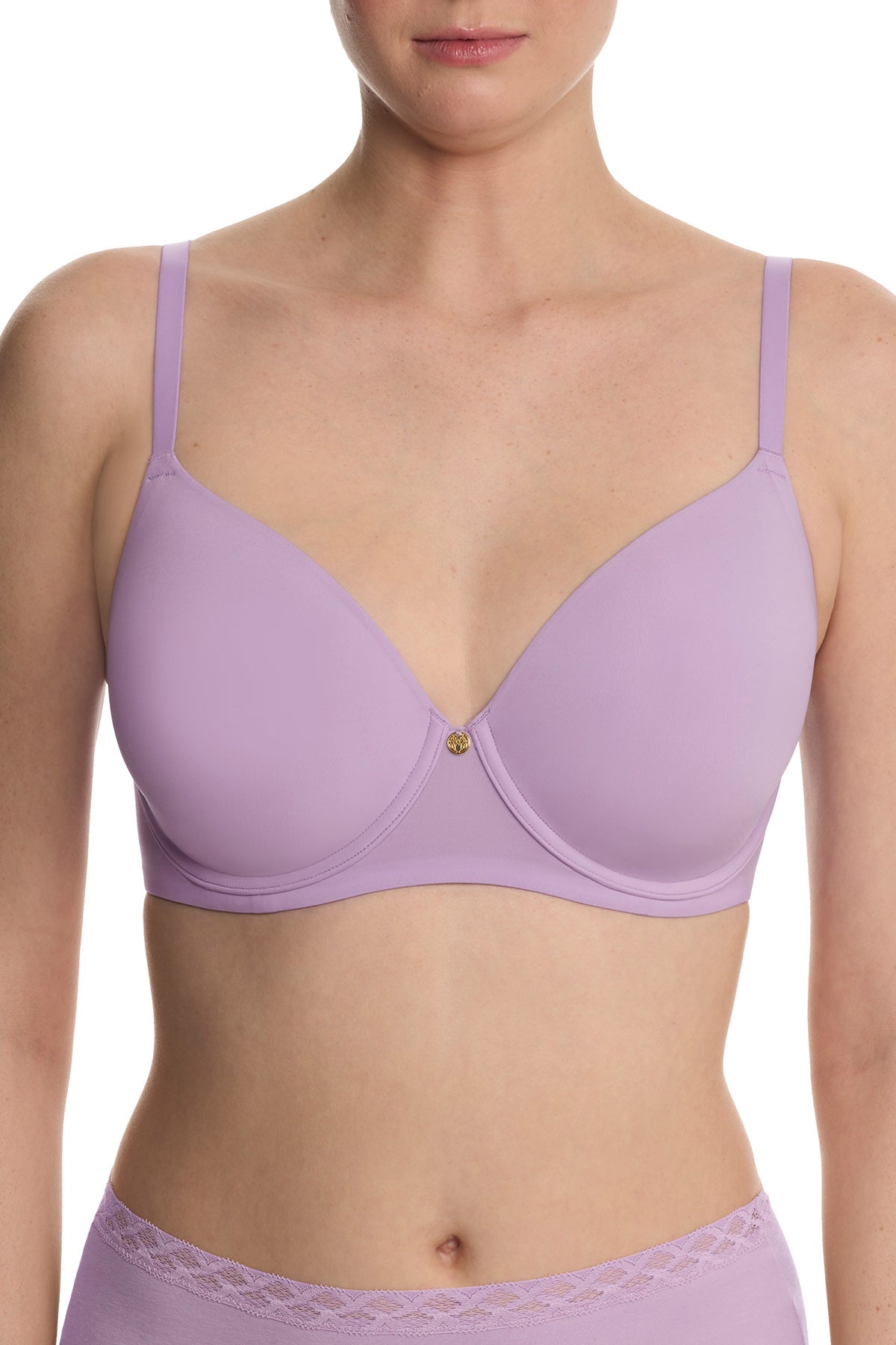 Cloud Comfort Back Smoothing T-Shirt Bra Violet Tulip