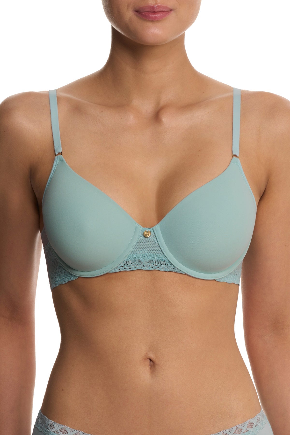 Bliss Perfection Contour Underwire Bra Blue Meadow