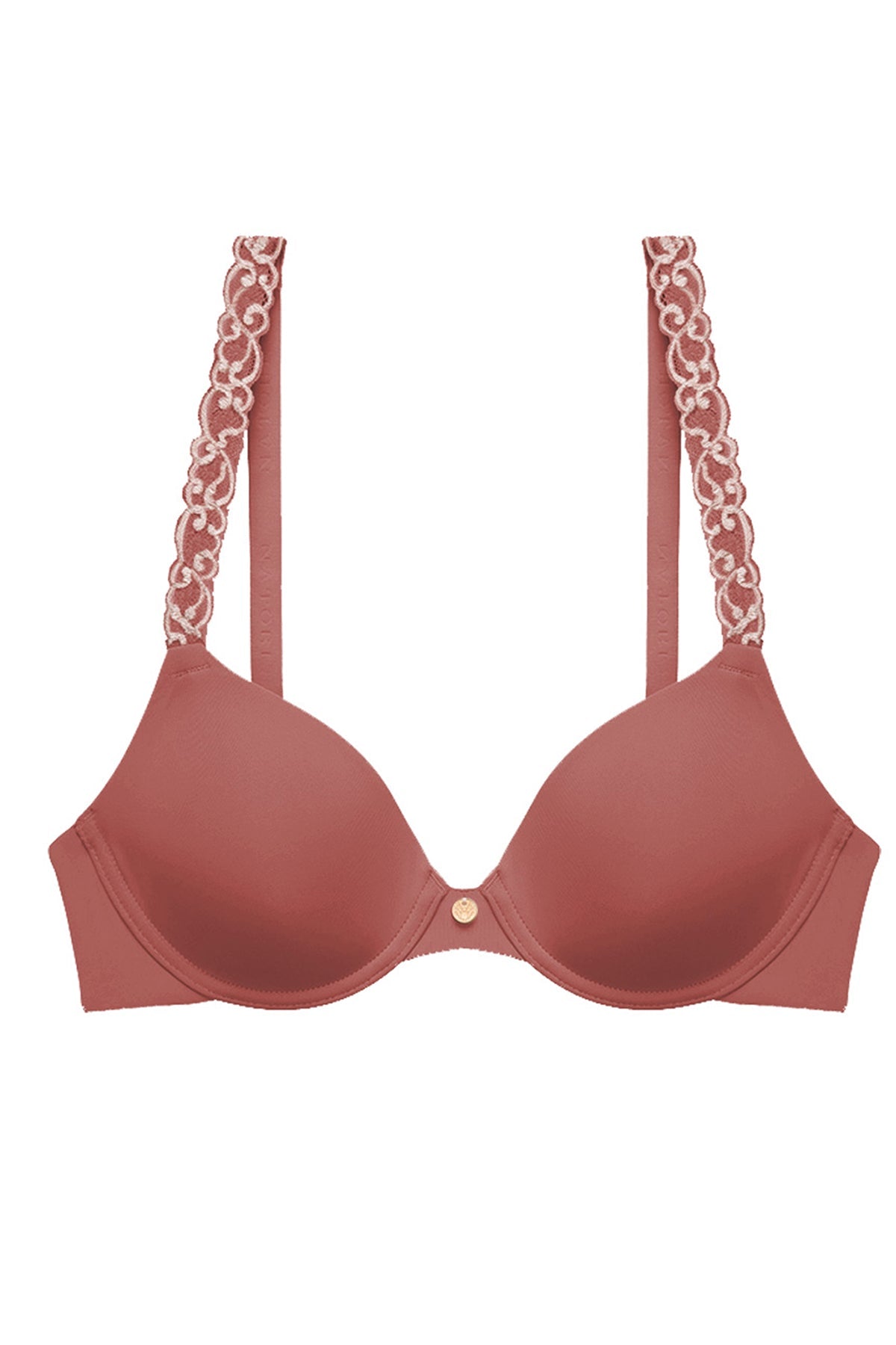 Pure Luxe Custom Coverage Contour Underwire Bra Nostalgia Rose/Peach Whip