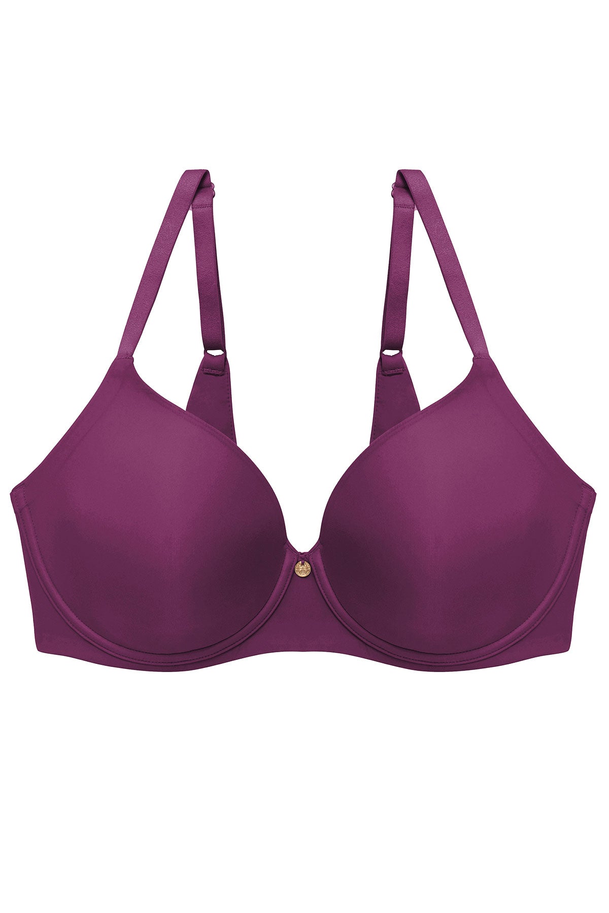 Cloud Comfort Back Smoothing T-Shirt Bra Pinot Noir