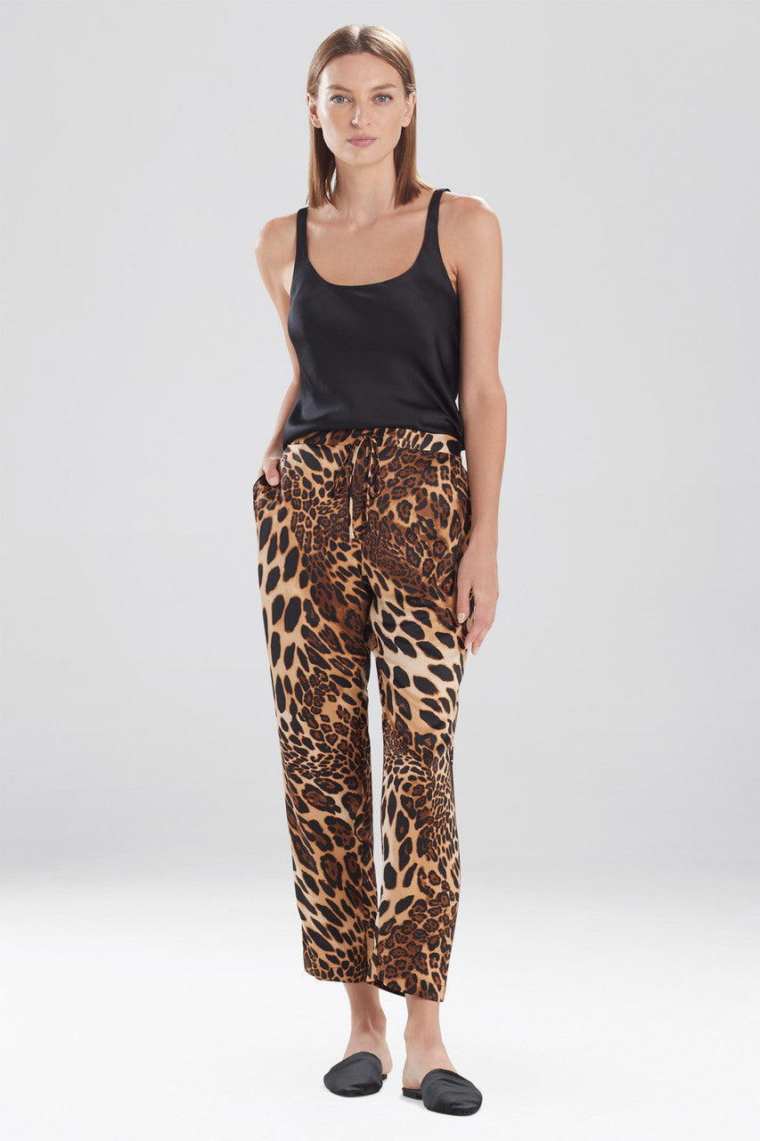 Buy Luxe Leopard Pants in Chestnut Online Chestnut