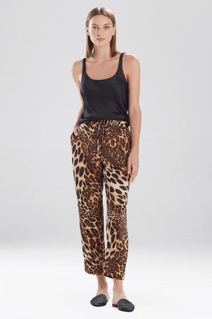 Buy Luxe Leopard Pants in Chestnut Online Chestnut