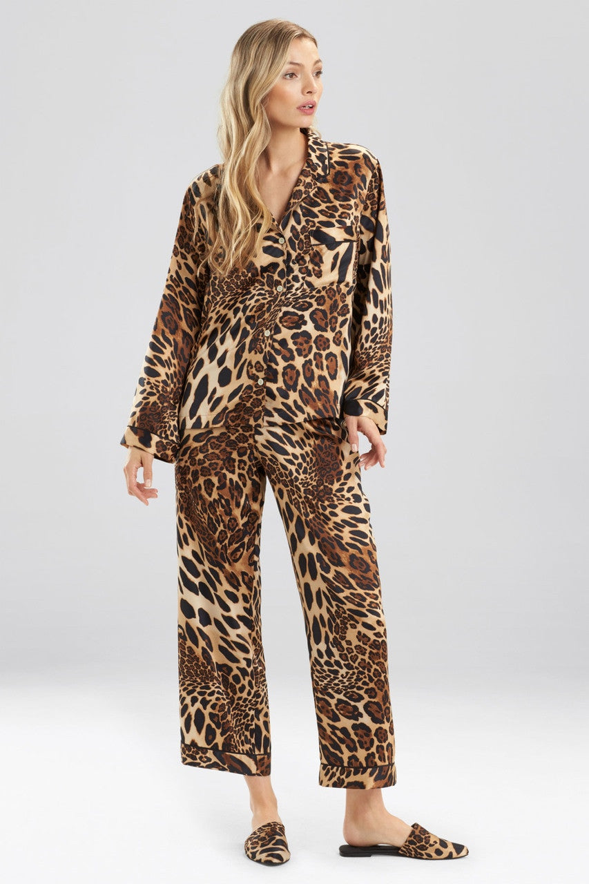 Buy Luxe Leopard PJ in Chestnut Online Chestnut