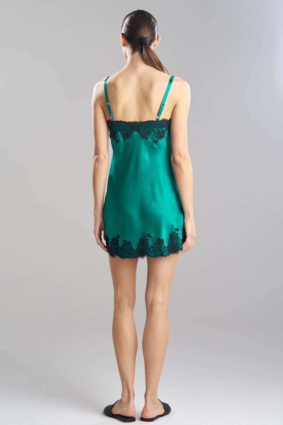 Lolita Chemise Emerald/Black