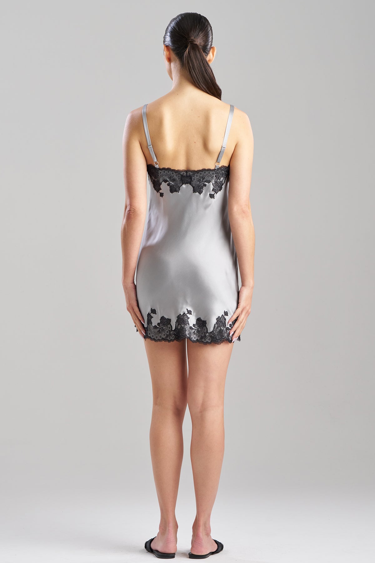 Lolita Chemise Silver/Black