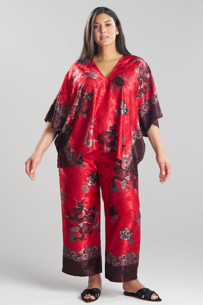 Imperial Dragon Jacquard PJ Red