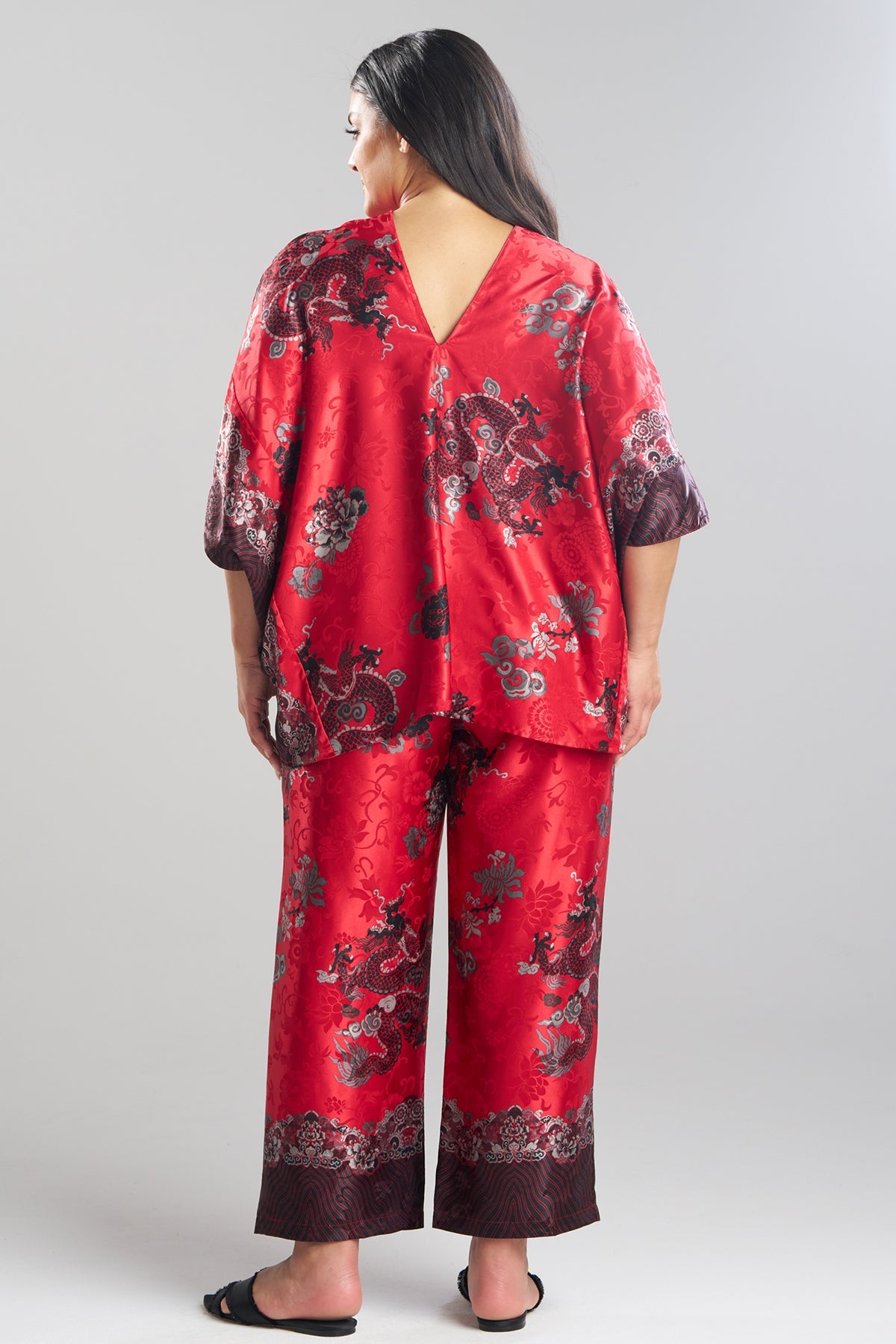 Imperial Dragon Jacquard PJ Red