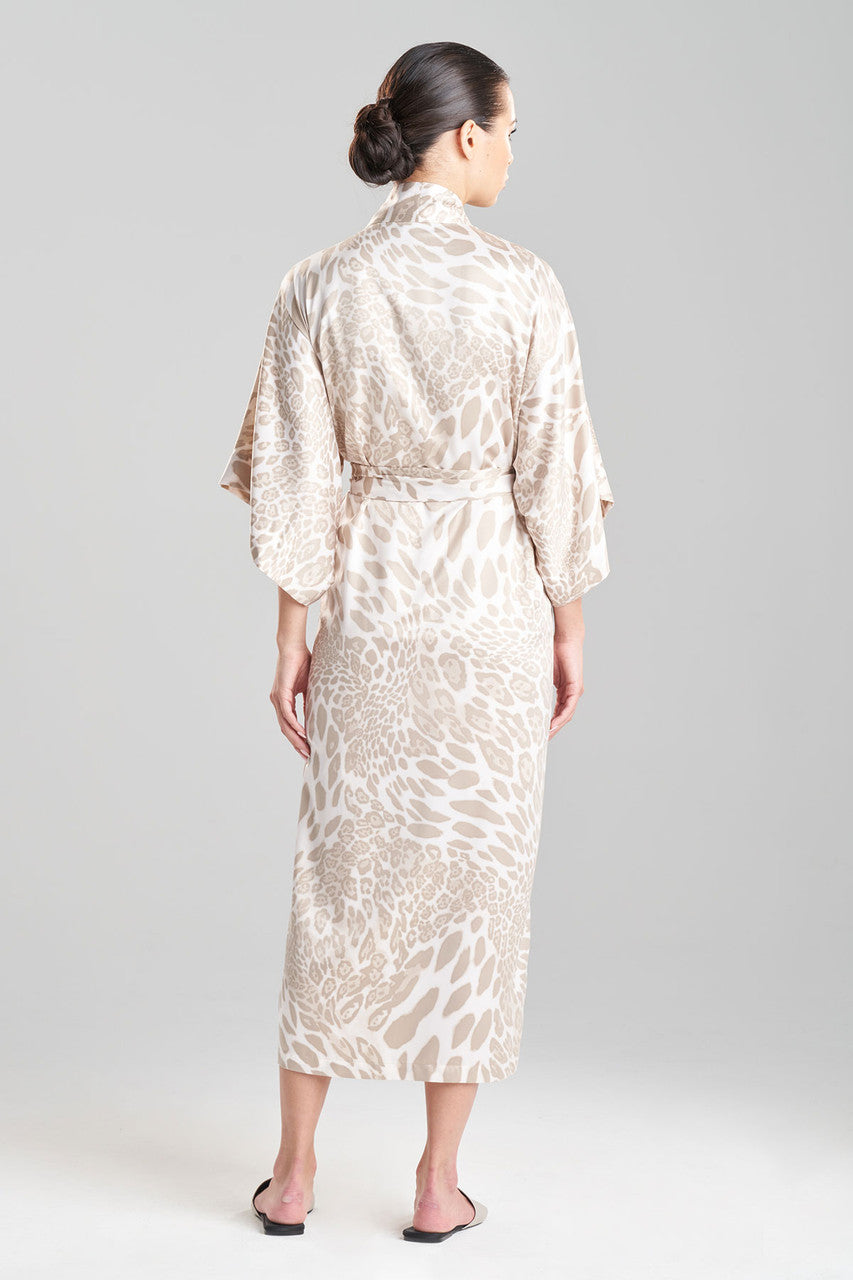 Buy Luxe Leopard Robe in Sand Taupe Online Sand Taupe