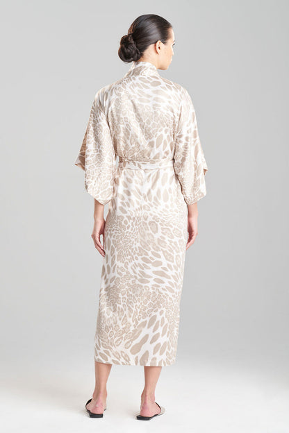 Buy Luxe Leopard Robe in Sand Taupe Online Sand Taupe