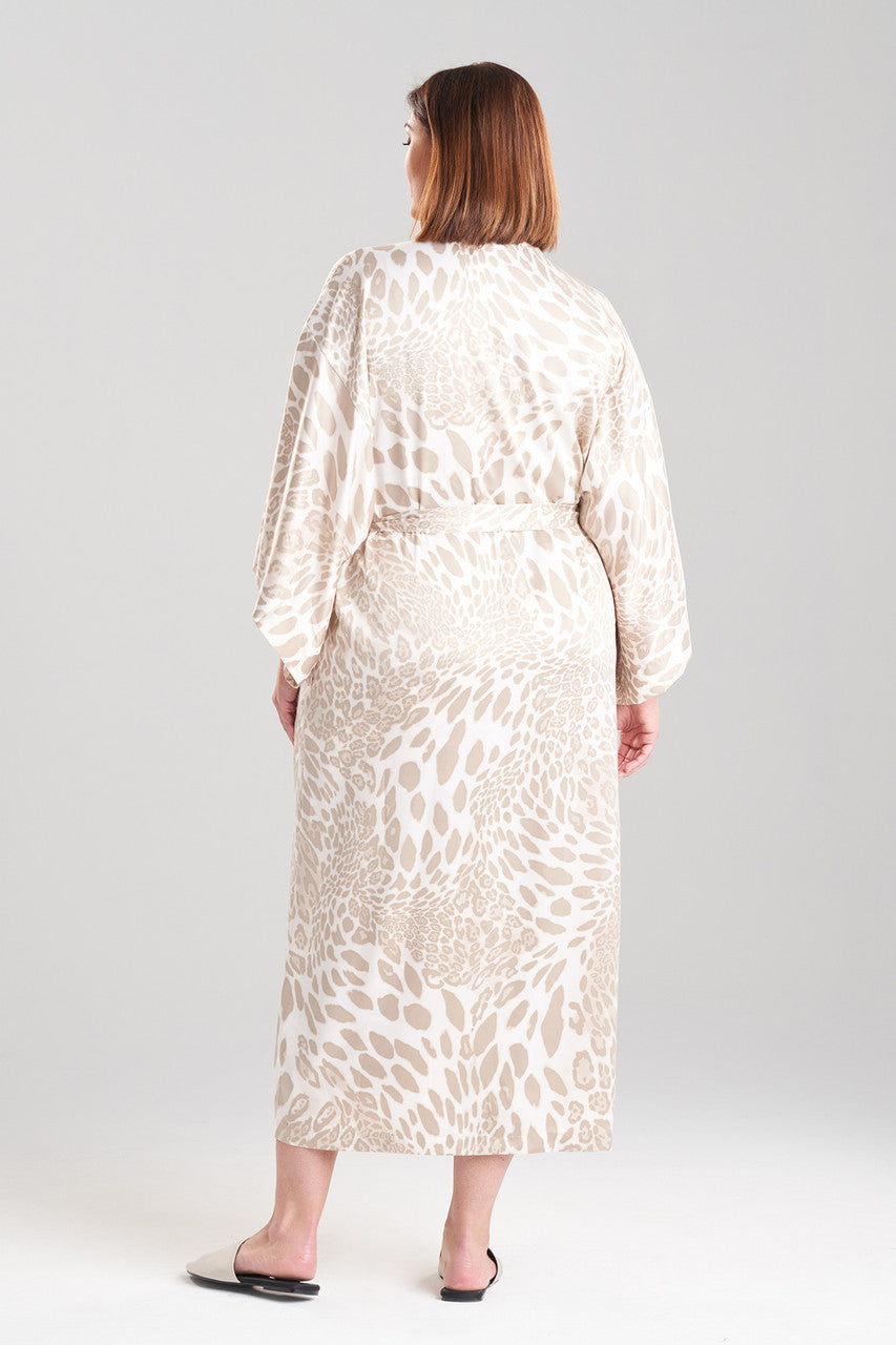 Buy Luxe Leopard Robe in Sand Taupe Online Sand Taupe