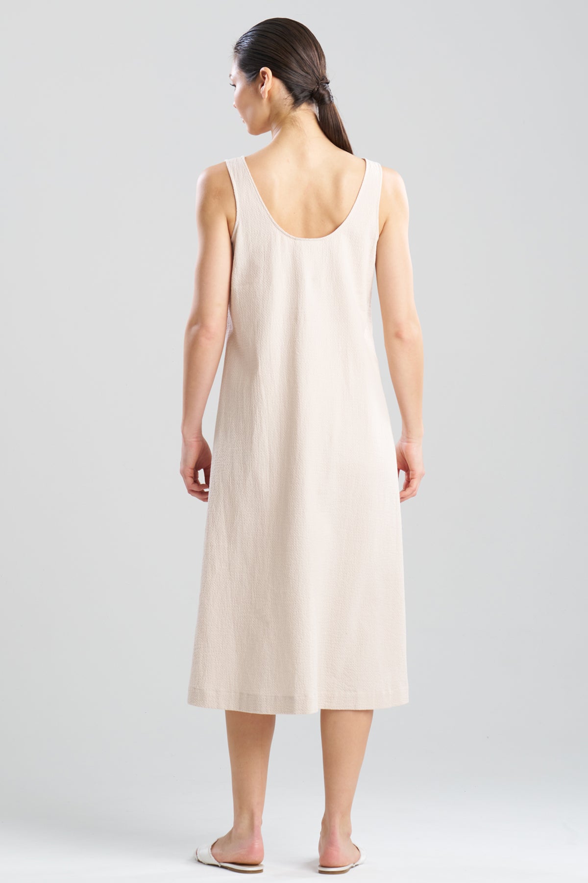 Buy Onsen Cotton Tank Slip Dress in Sand Dune Online Sand Dune