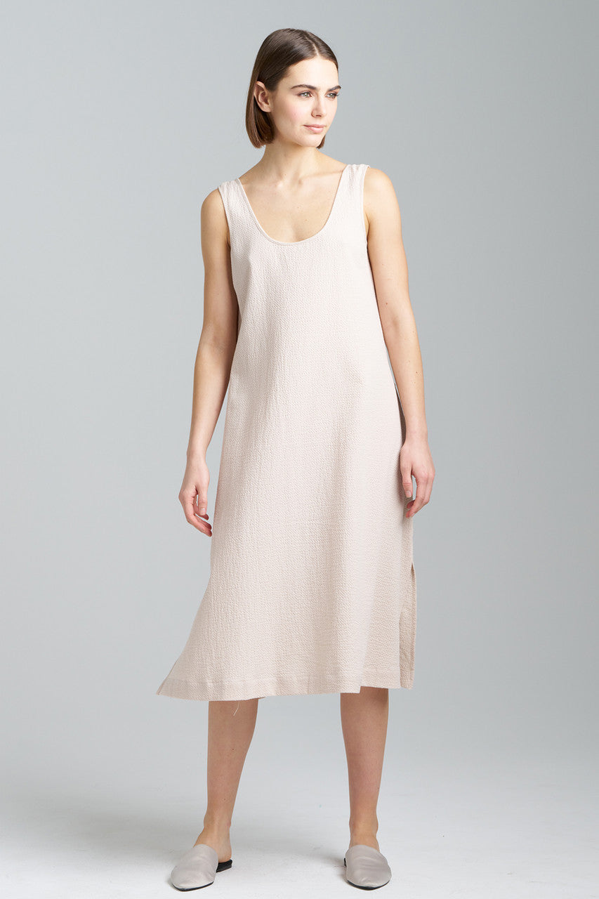 Buy Onsen Cotton Tank Slip Dress in Sand Dune Online Sand Dune