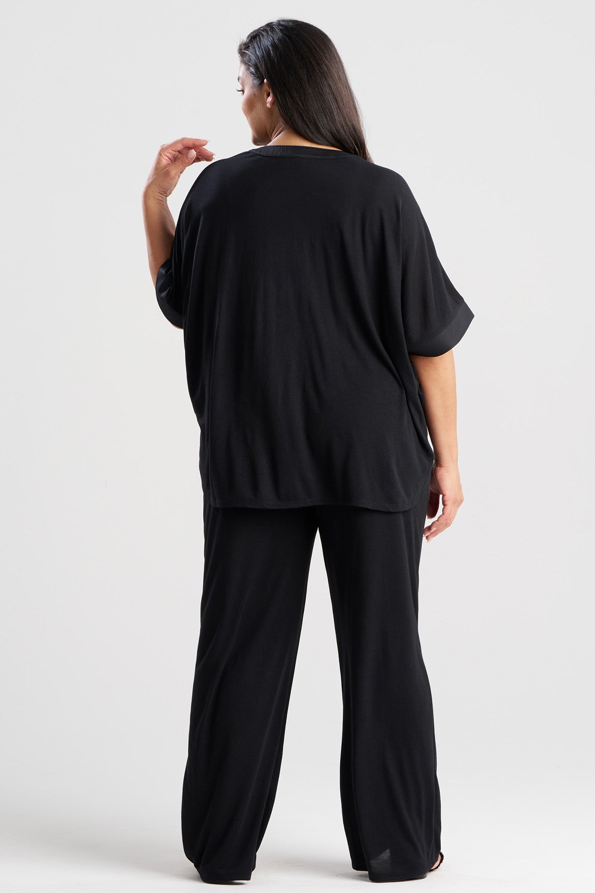 Buy Congo Dolman PJ in Black Online Black