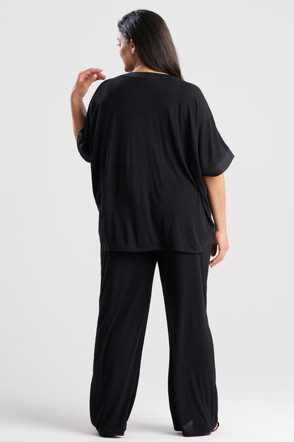 Buy Congo Dolman PJ in Black Online Black