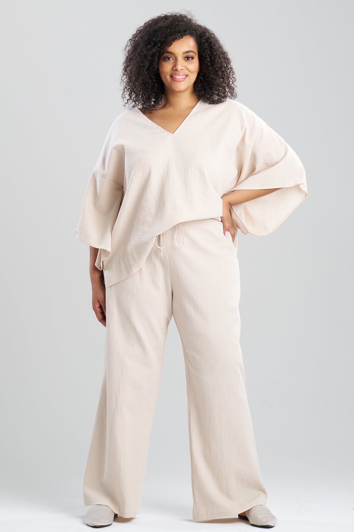 Buy Onsen Cotton Pants in Sand Dune Online Sand Dune
