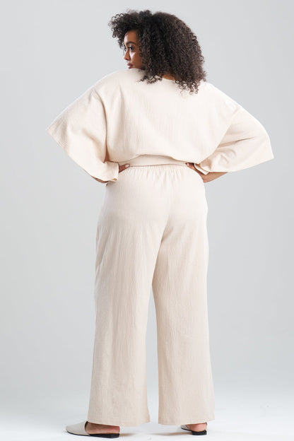 Buy Onsen Cotton Pants in Sand Dune Online Sand Dune