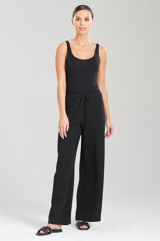 Onsen Cotton Pants Black