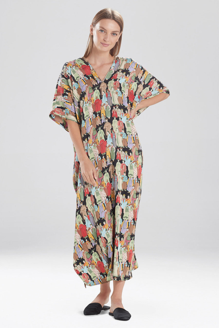 Buy Dynasty Caftan in Black Online Black