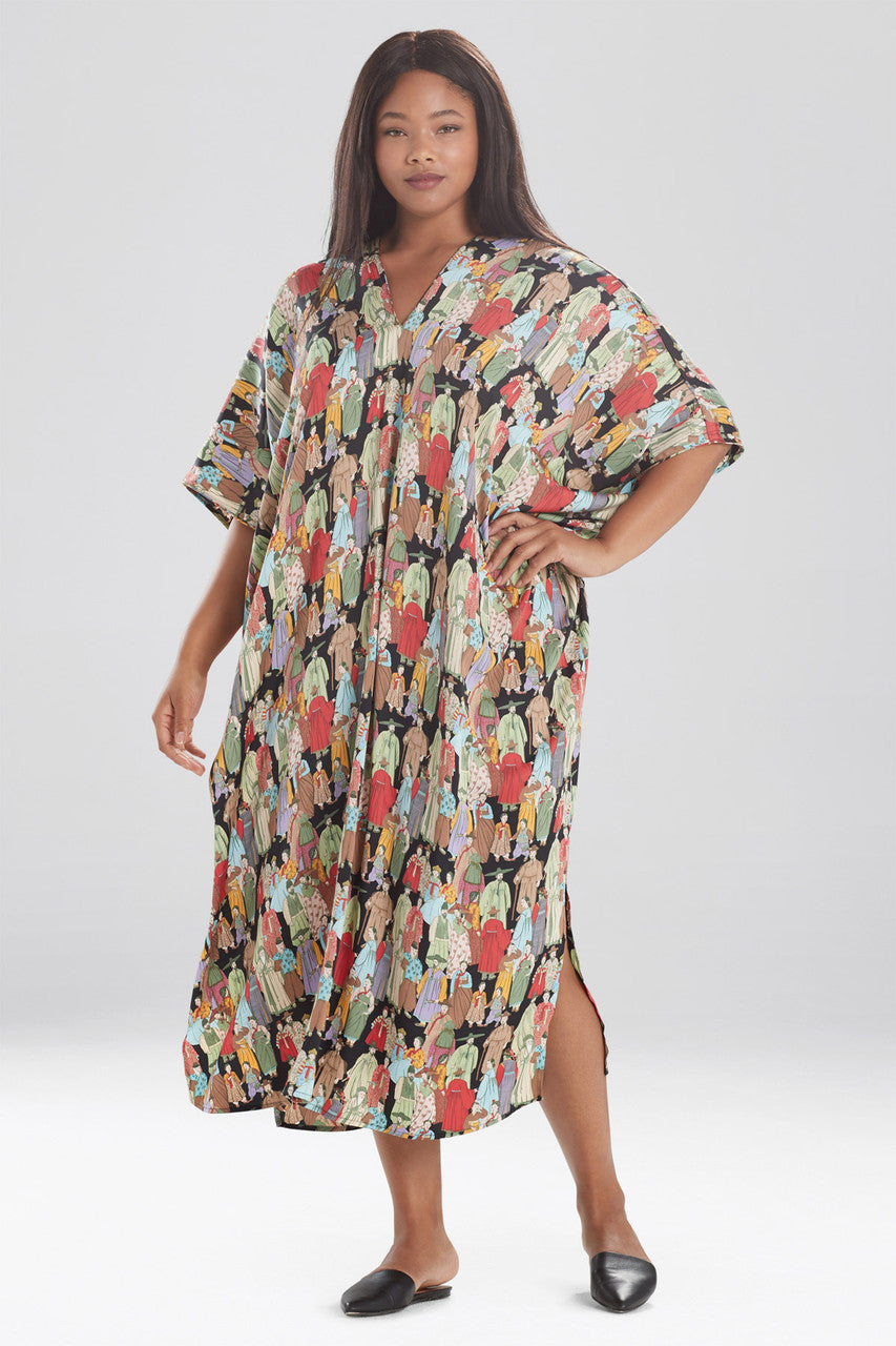 Buy Dynasty Caftan in Black Online Black