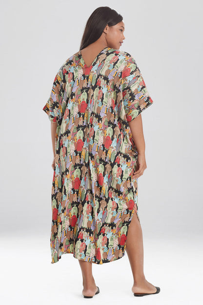 Buy Dynasty Caftan in Black Online Black