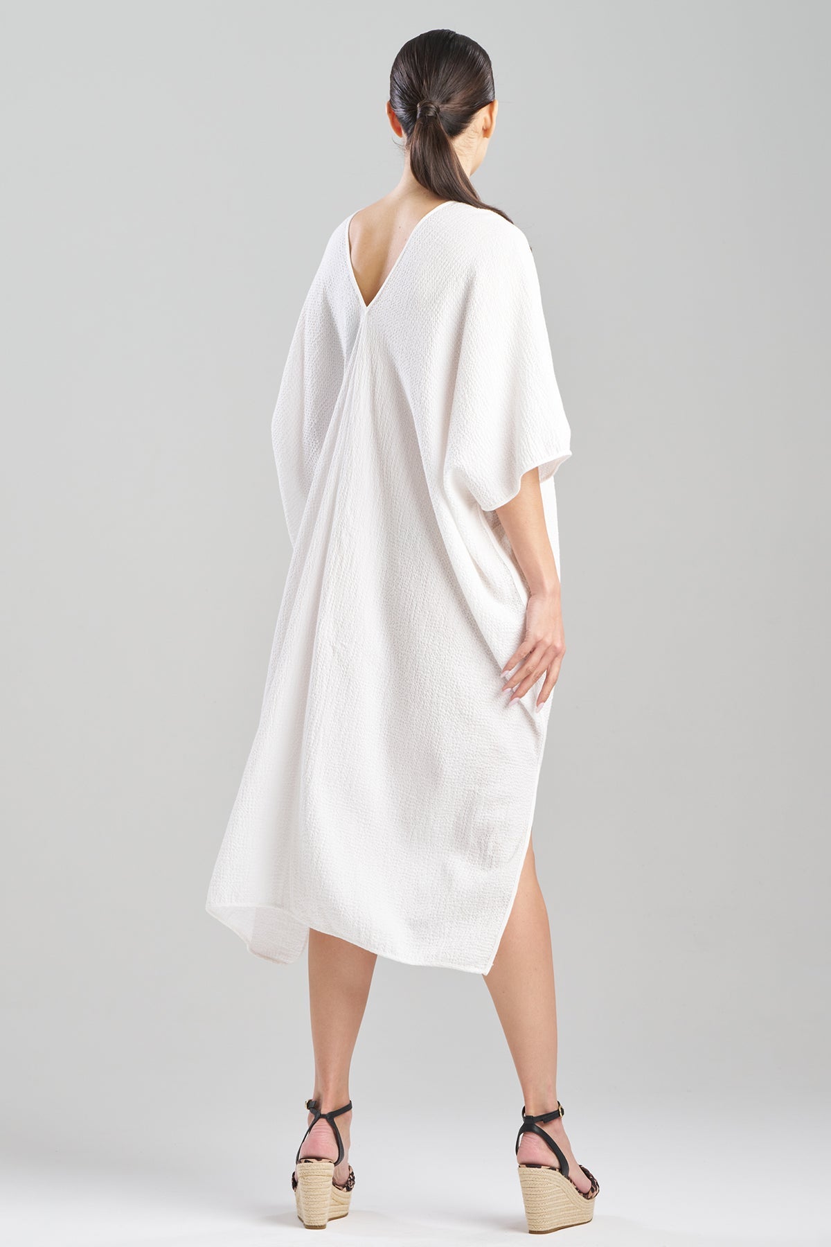 Buy Onsen Cotton Caftan in White Online White
